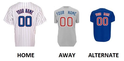 (image for) CHICAGO C Pro Baseball Number Kit - Click Image to Close